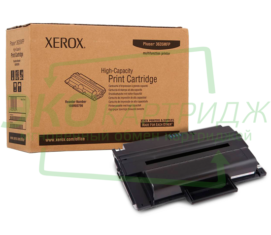 Оригинальный картридж Xerox 108R00796 картинка