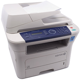 На фото МФУ Xerox WorkCentre 3220