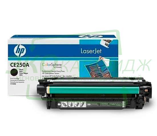 Оригинальный картридж HP CE250A картинка