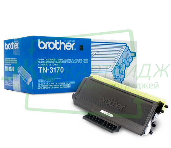 Оригинальный картридж Brother TN-3170 картинка