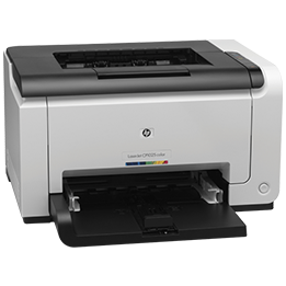 На фото Принтер HP LaserJet Pro Color CP1025