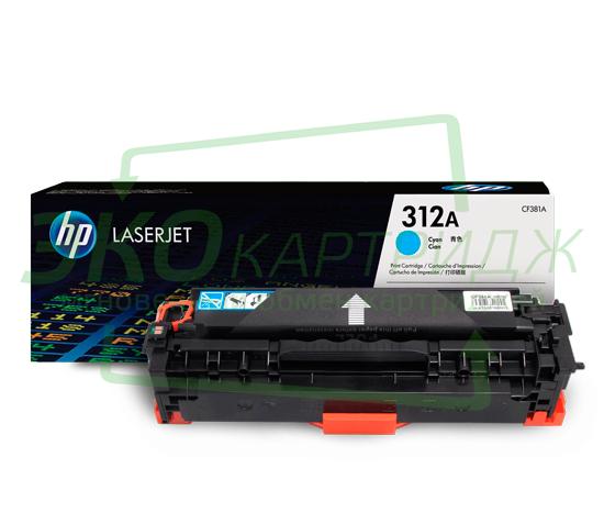 Оригинальный картридж HP CF381A картинка