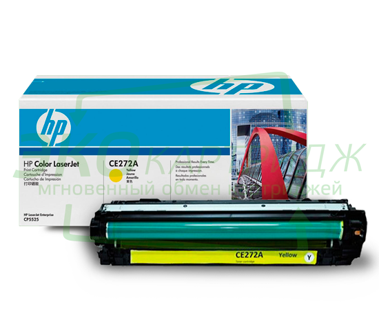 Оригинальный картридж HP CE272A картинка