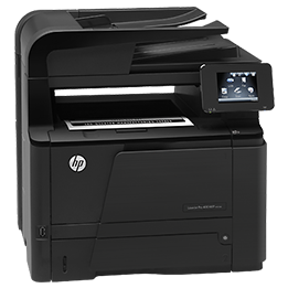 На фото МФУ HP LaserJet Pro M425