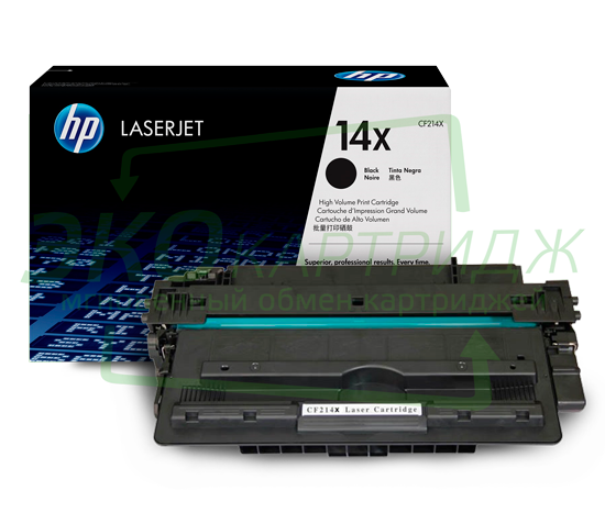 Оригинальный картридж HP CF214X картинка