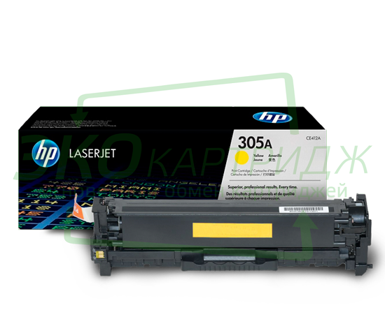 Оригинальный картридж HP CE412A картинка